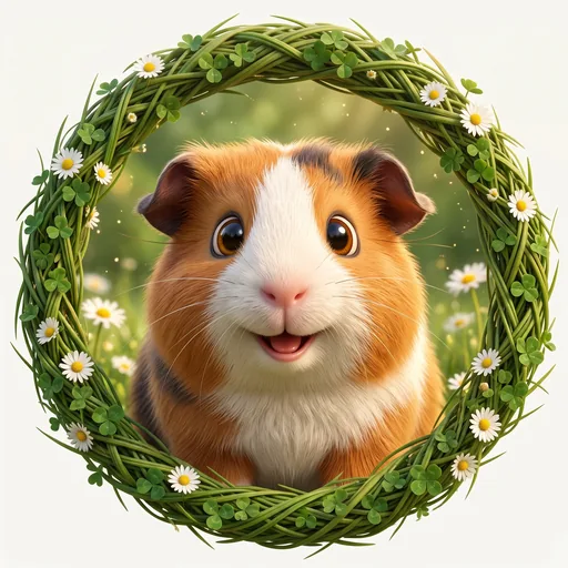 Retrato de Cuy Andino / Cobaya
