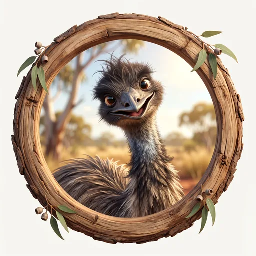 Retrato de El Emú Curioso