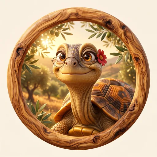 Retrato de Lola la Tortuga Mora